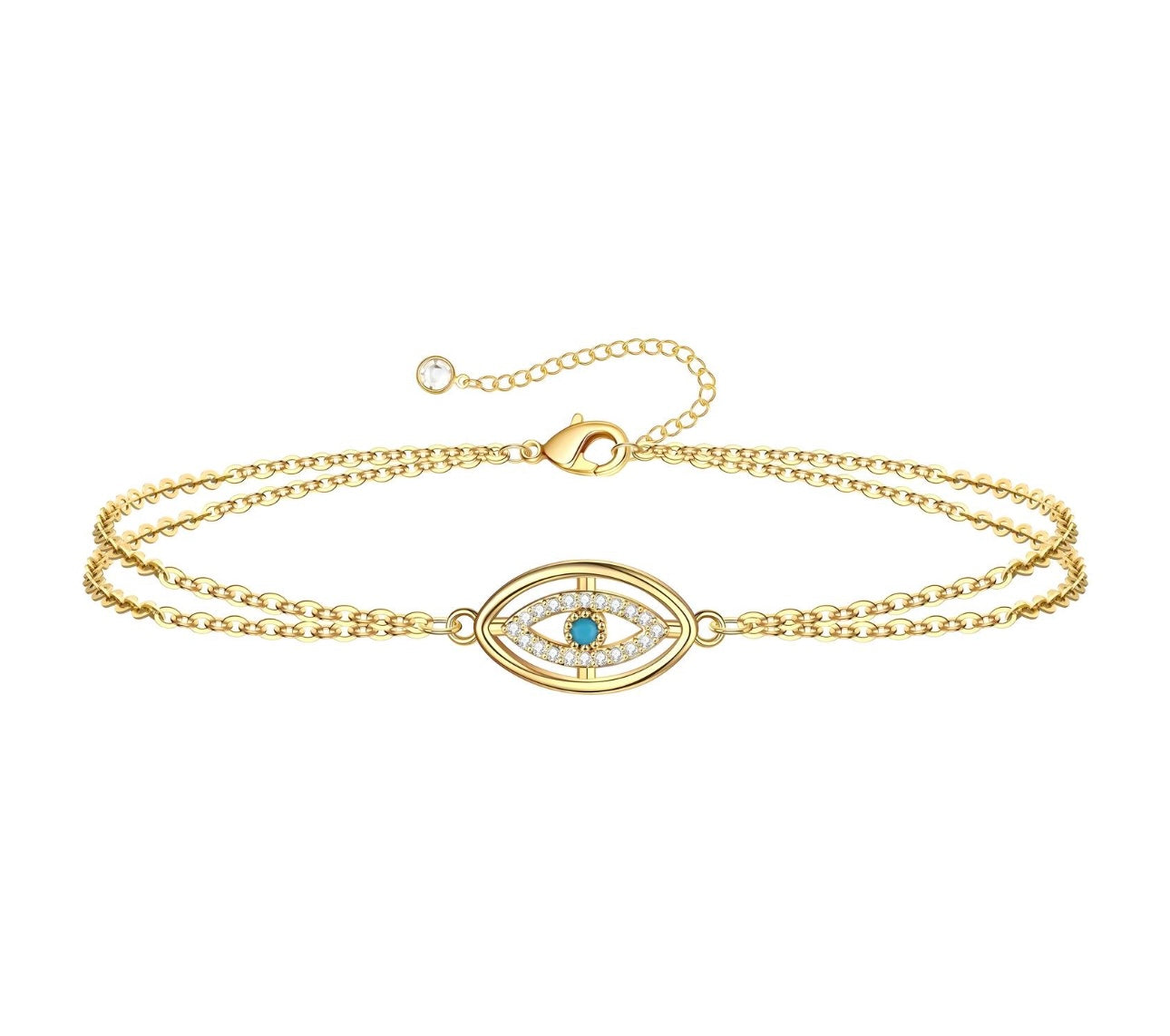 Evil eye bracelet